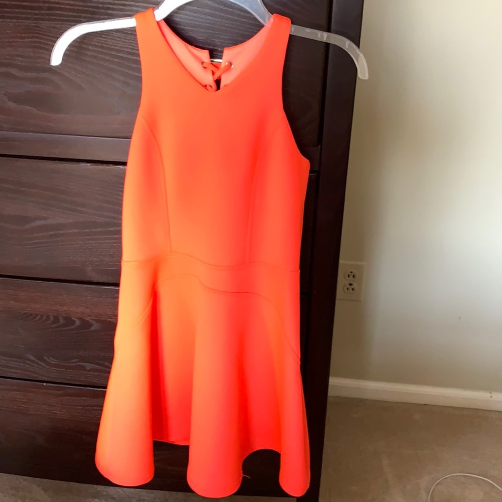 Gently worn twice dress purchase from Nordstrom’s three years ago. Fun dress.